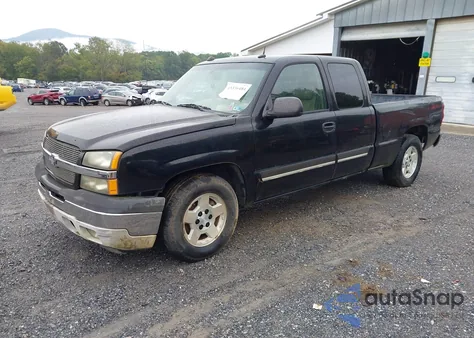 2005 Chevrolet Silverado 1500 Lt из США, поврежденный, VIN 1GCEC19Z95Z156125